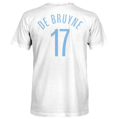 Kevin De Bruyne Manchester City 1863FC Player T-Shirt Discount - White 