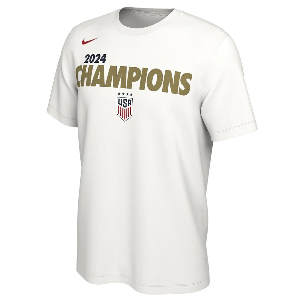 USWNT 2024 Summer Olympics Gold Medal T-Shirt on sale - White 