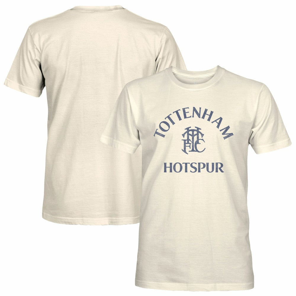 Tottenham Hotspur 1863FC Team Arch T-Shirt Sale - Tan 