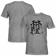 Tottenham Hotspur 1863FC Retro Word Vintage Tri-Blend T-Shirt Sale - Heather Gray 