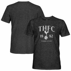 Tottenham Hotspur 1863FC Established Location Vintage Tri-Blend T-Shirt Sale - Black 
