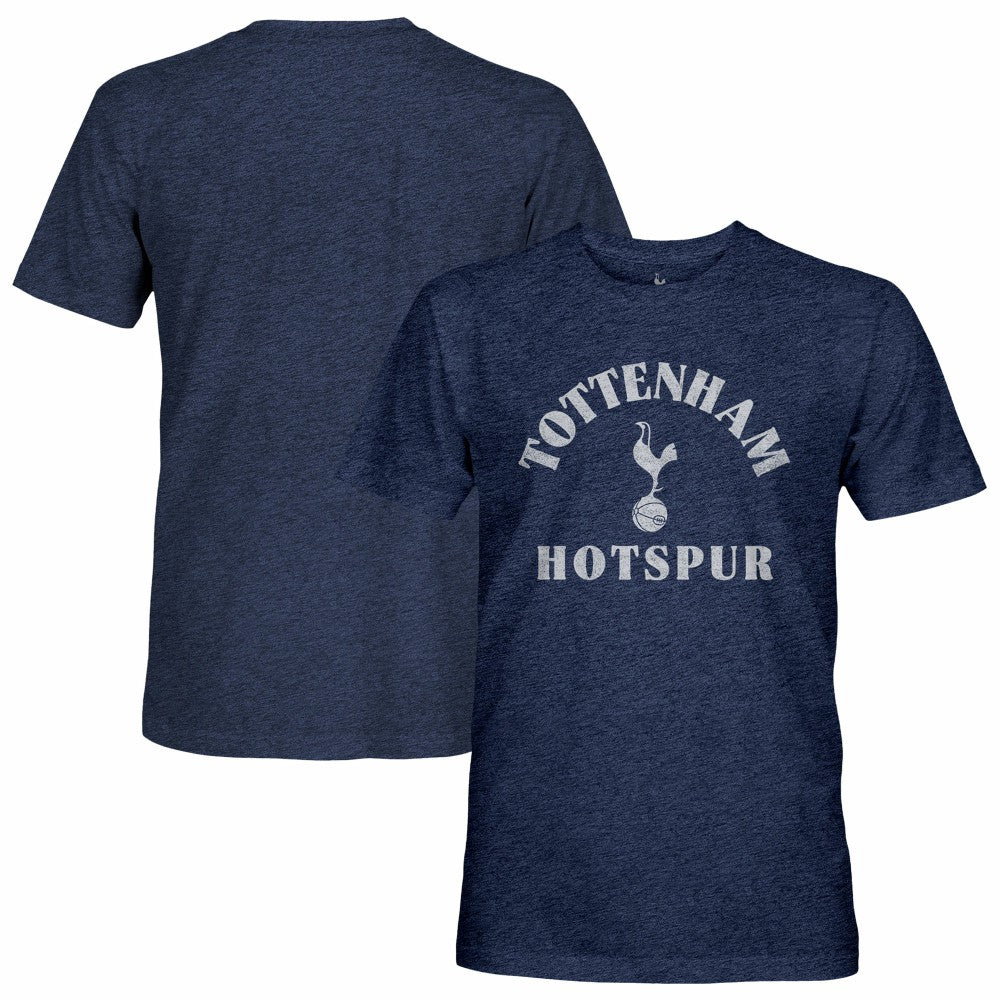 Tottenham Hotspur 1863FC Team Arch Vintage Tri-Blend T-Shirt Sale - Navy 