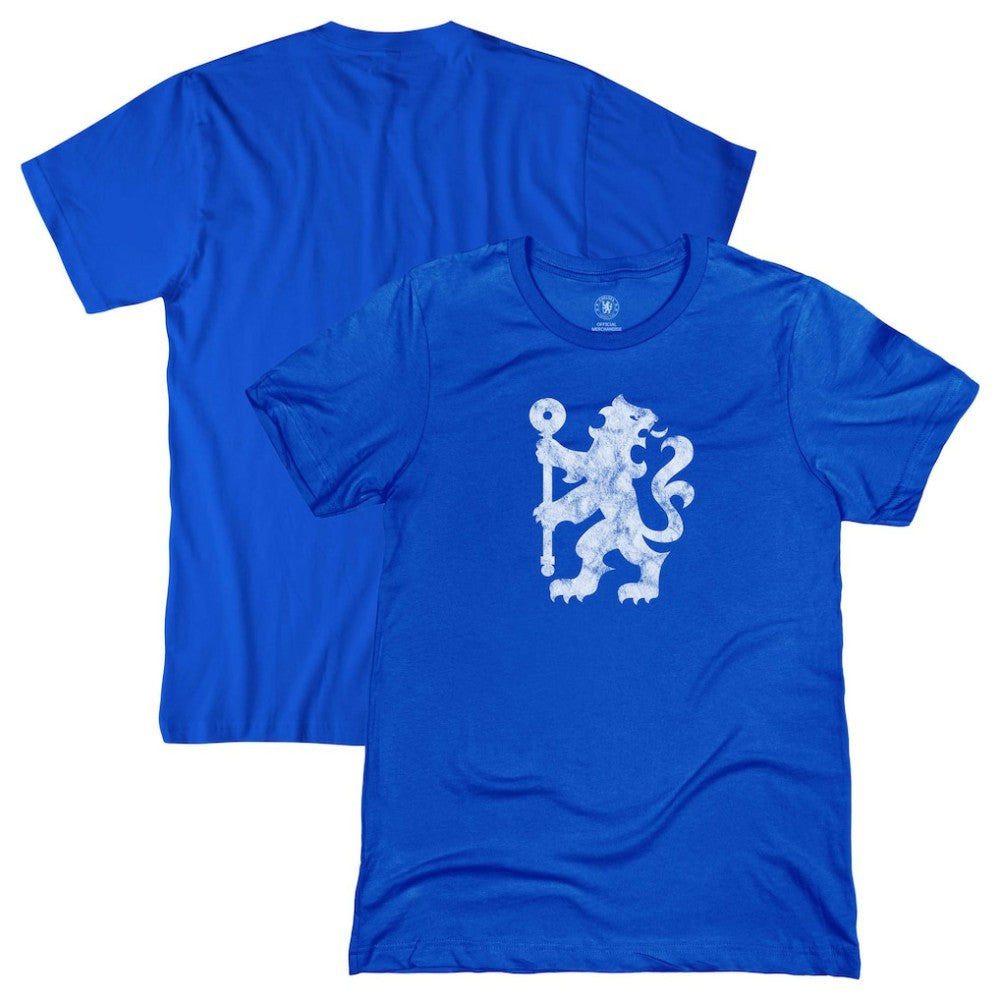 Chelsea 1863FC Lion Glyph T-Shirt on sale - Blue 