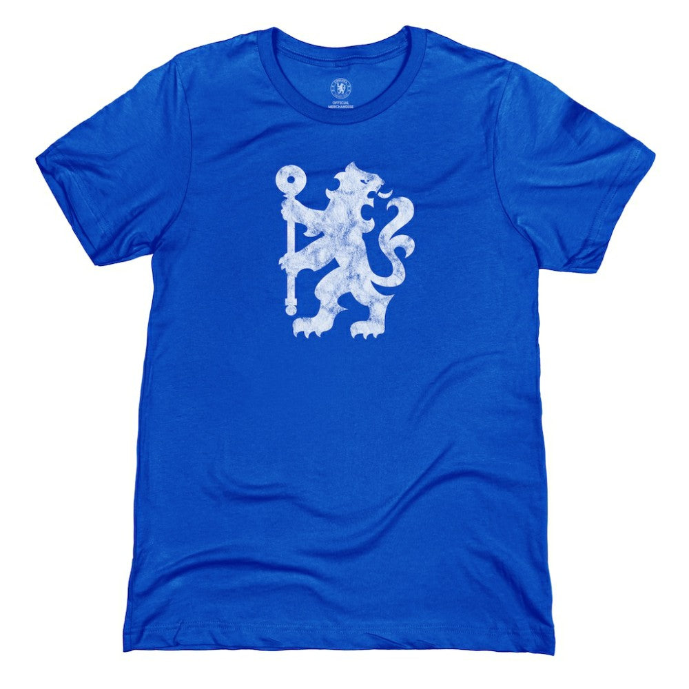 Chelsea 1863FC Lion Glyph T-Shirt on sale - Blue 