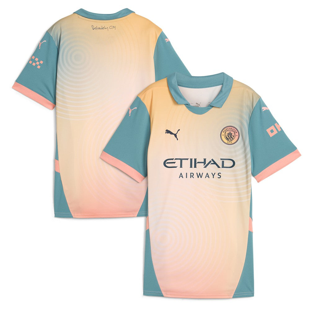 Manchester City Women's 2024/25 Fourth Replica Jersey Discount - Blue 