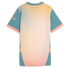 Manchester City Women's 2024/25 Fourth Replica Jersey Discount - Blue 