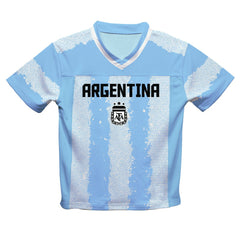 Julián Álvarez Argentina National Team Vive La Fete  Football Jersey for sale - Light Blue 