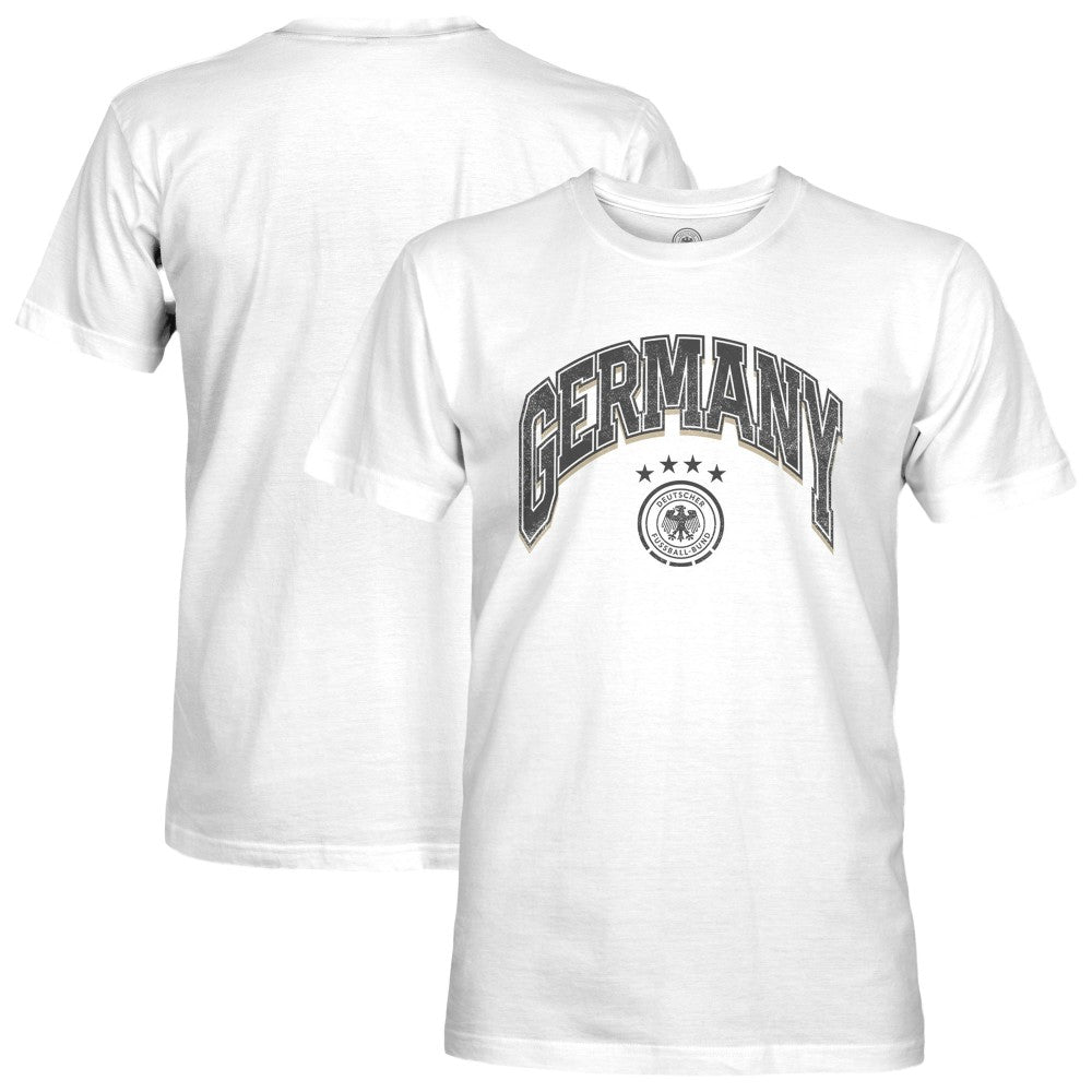 Germany National Team 1863FC Retro Wordmark T-Shirt for sale - White 