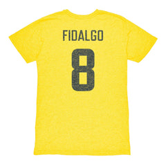 Álvaro Fidalgo Club America 1863FC Retro Player Name & Number Tri-Blend T-Shirt Discount - Yellow 