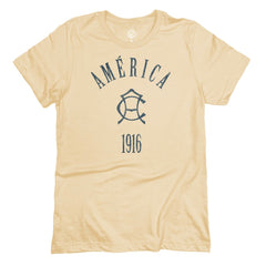 Club America 1863FC Team Arch T-Shirt Discount - Tan 