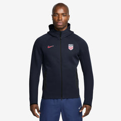 USMNT Tech Fleece Full-Zip Hoodie - Navy 