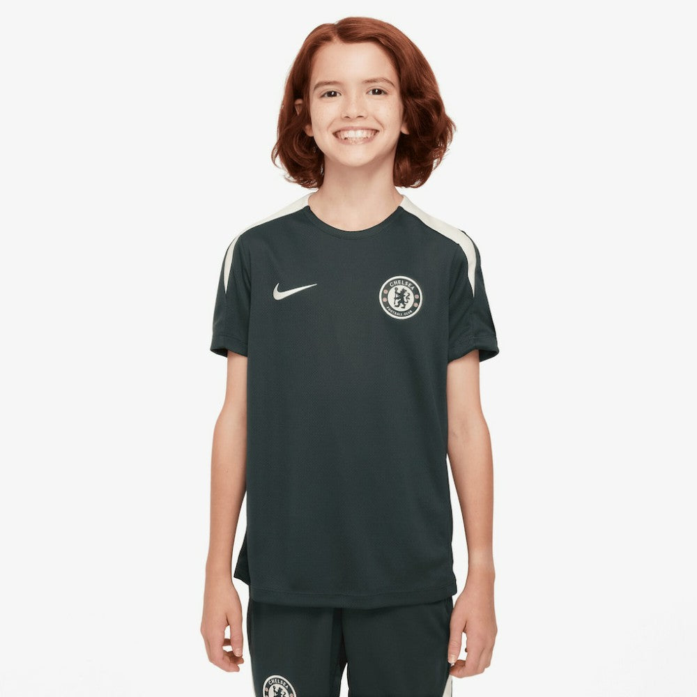 Chelsea Youth 2025/26 Strike Raglan Top on sale - Green 