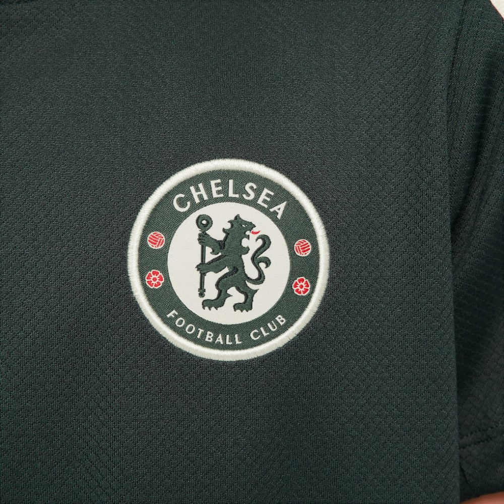 Chelsea Youth 2025/26 Strike Raglan Top on sale - Green 