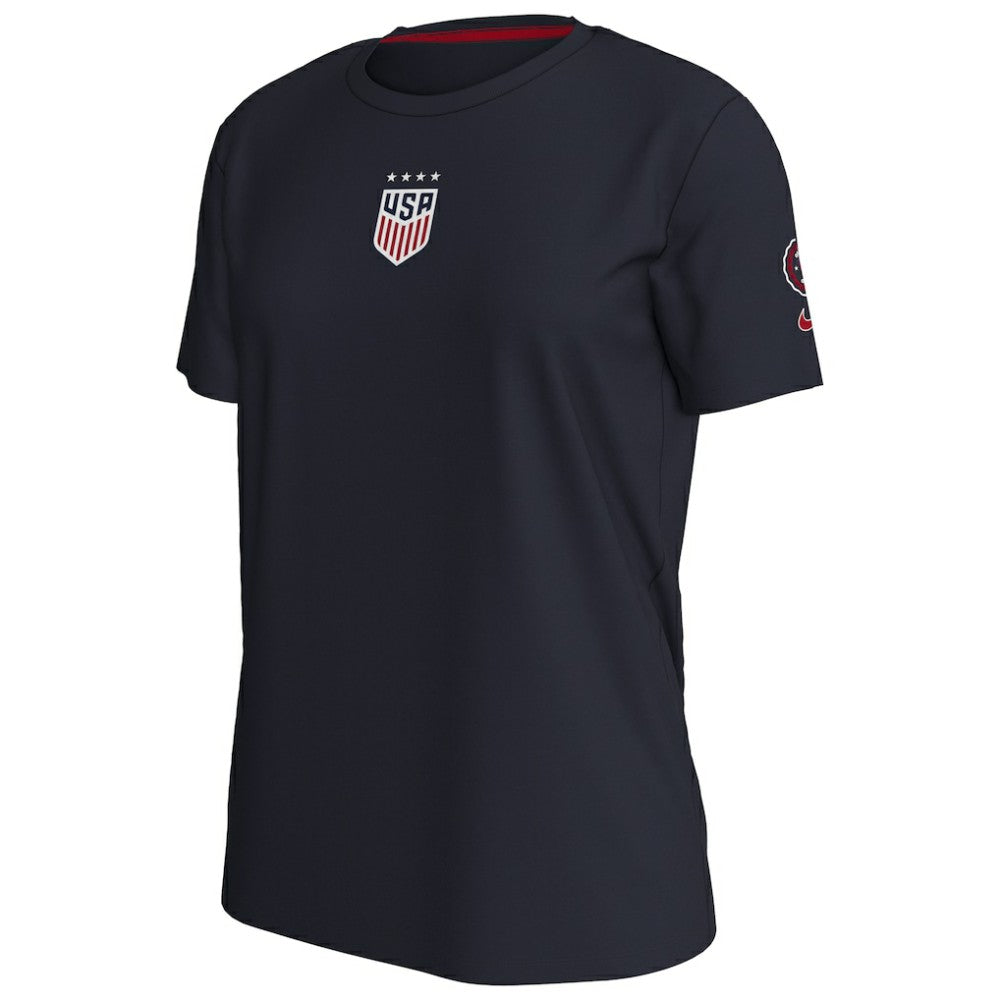 USWNT Women's Crest T-Shirt on sale - Navy 
