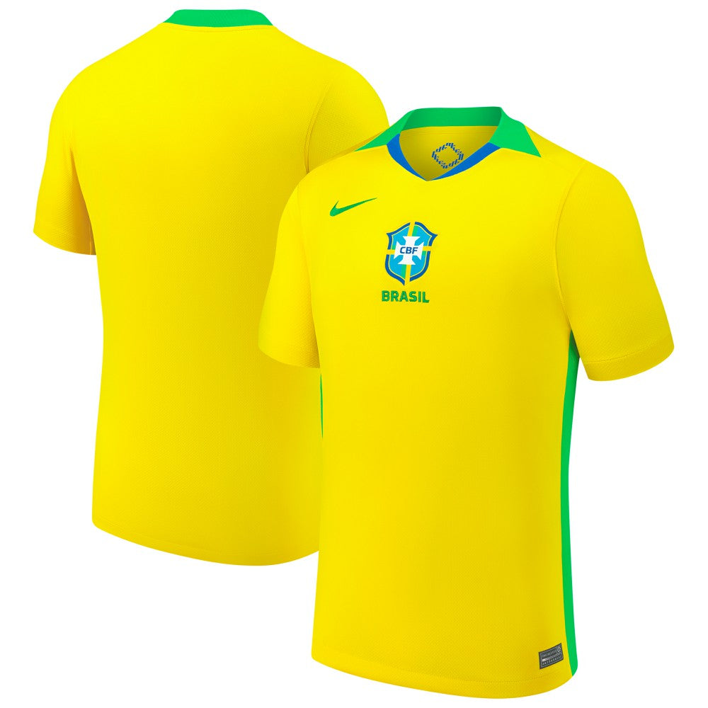 Brazil Women's National Team 2025/26 Home Replica Jersey for sale - Yellow 