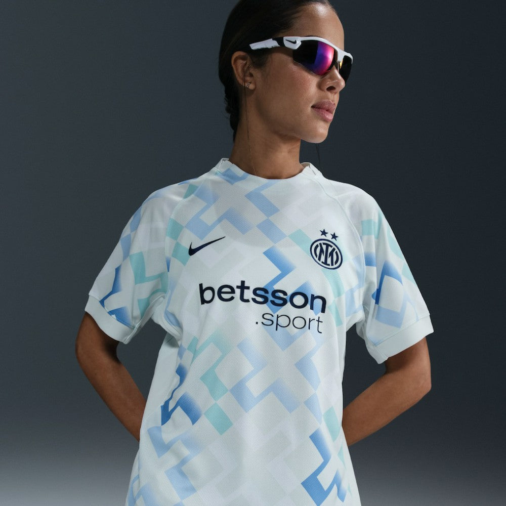 Inter Milan Women's 2025/26 Away Replica Jersey Discount - Aqua 