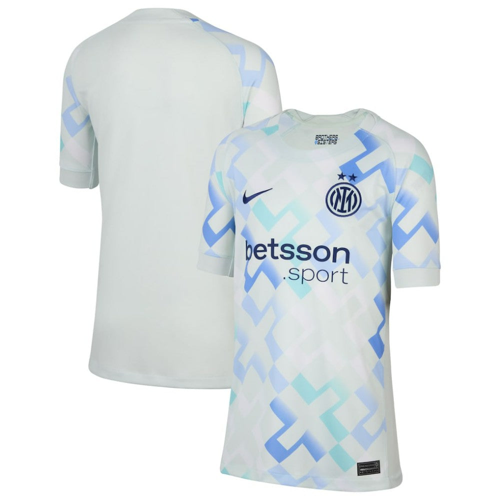 Inter Milan Youth 2025/26 Away Replica Jersey Discount - Aqua 