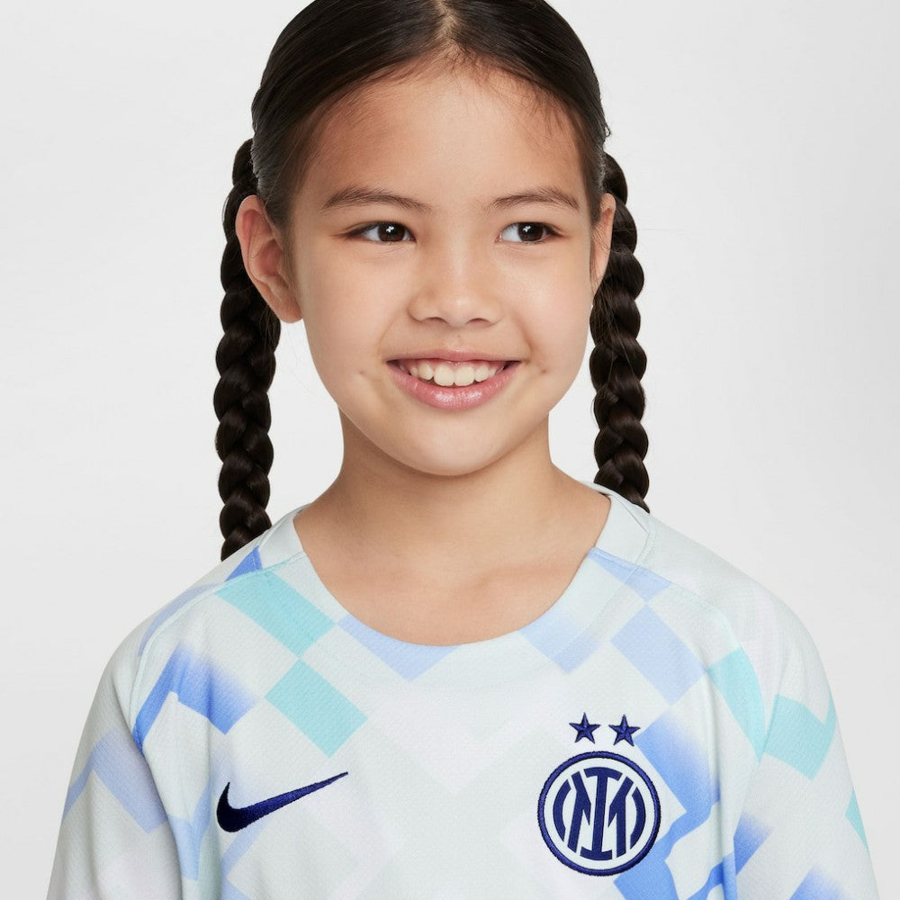 Inter Milan Youth 2025/26 Away Replica Jersey Discount - Aqua 