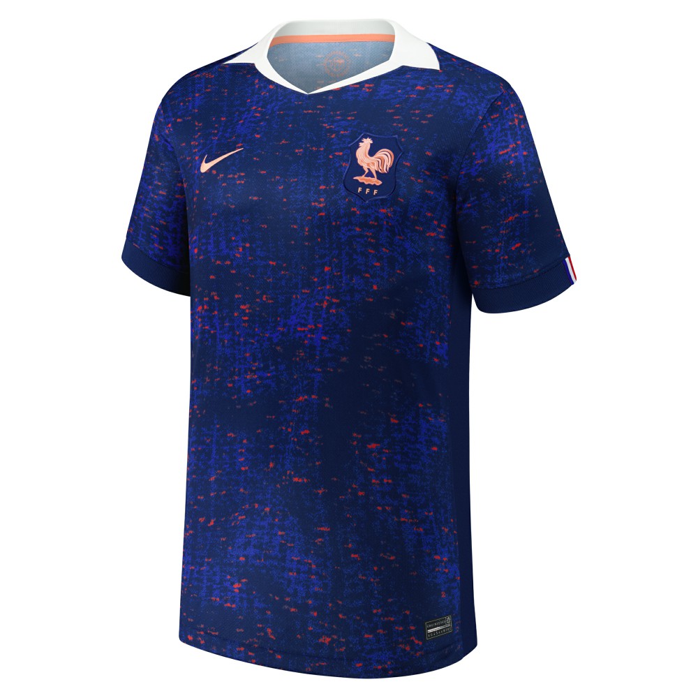 France Women's National Team Youth 2025/26 Home Replica Jersey for sale - Blue 