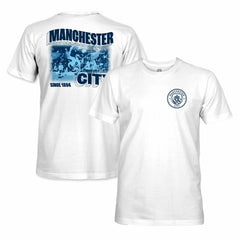 Manchester City 1863FC Duo Tone Player T-Shirt Discount - White 