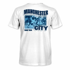 Manchester City 1863FC Duo Tone Player T-Shirt Discount - White 
