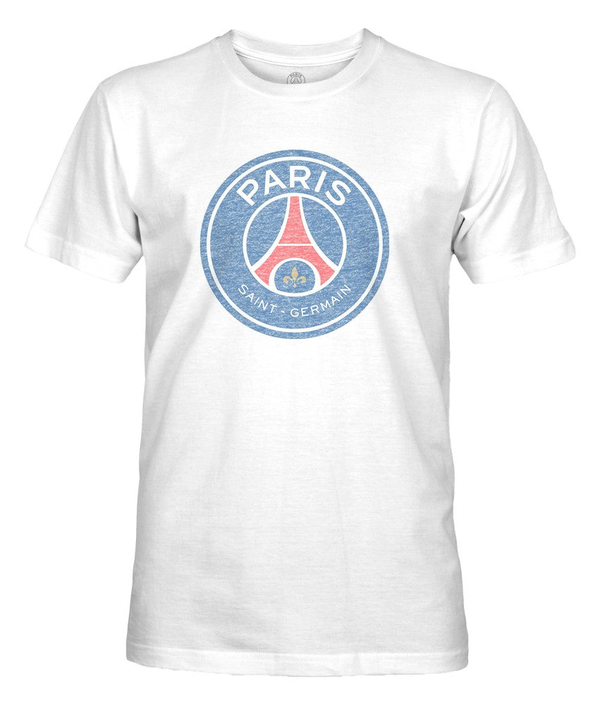 Paris Saint-Germain 1863FC Color Badge T-Shirt on sale - White 