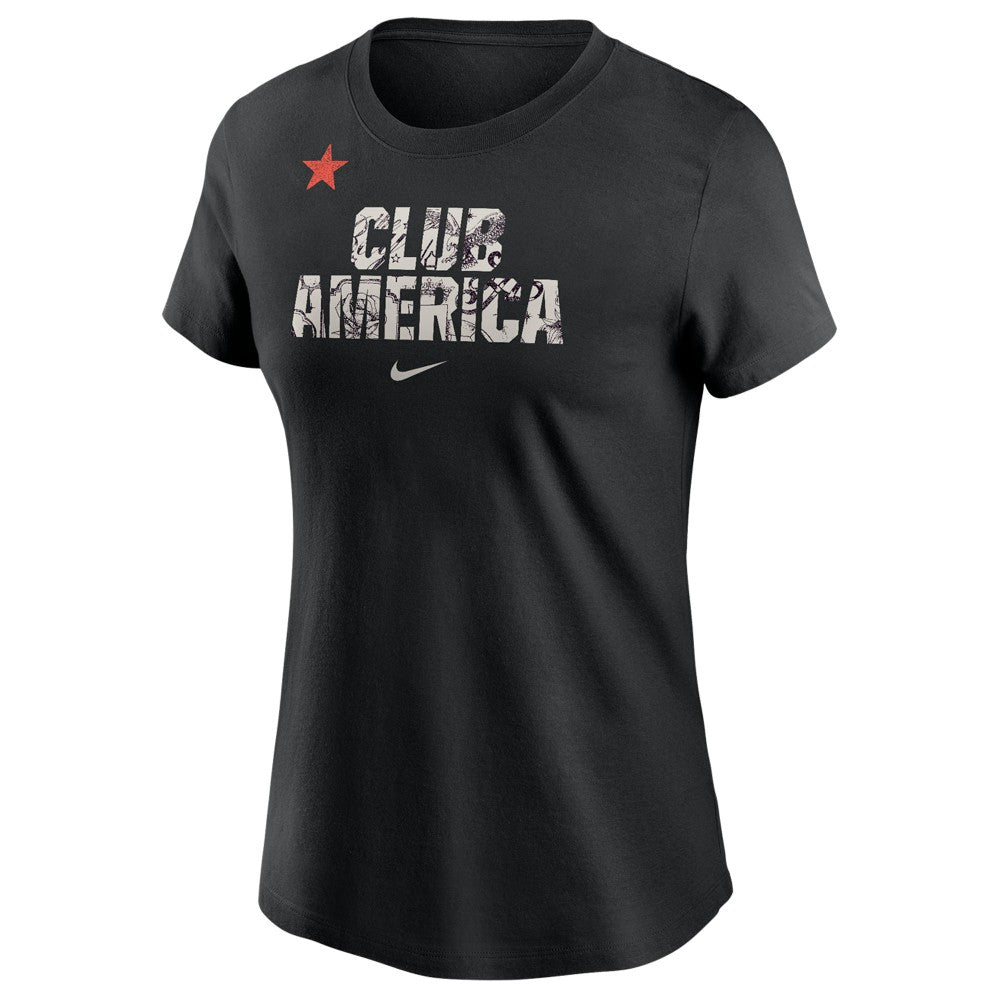 Club America Women's CA x CA T-Shirt Discount - Black 