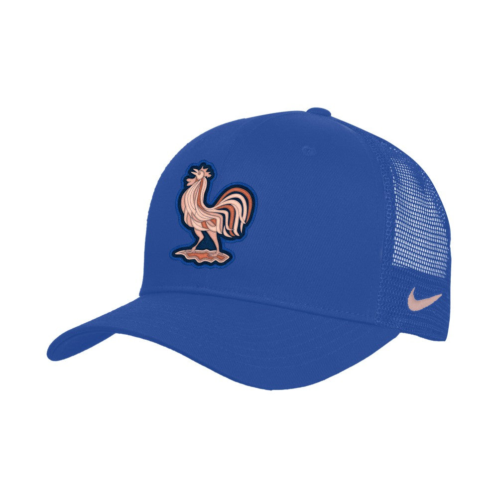 France National Team Unisex Rise Adjustable Trucker Hat for sale - Blue 