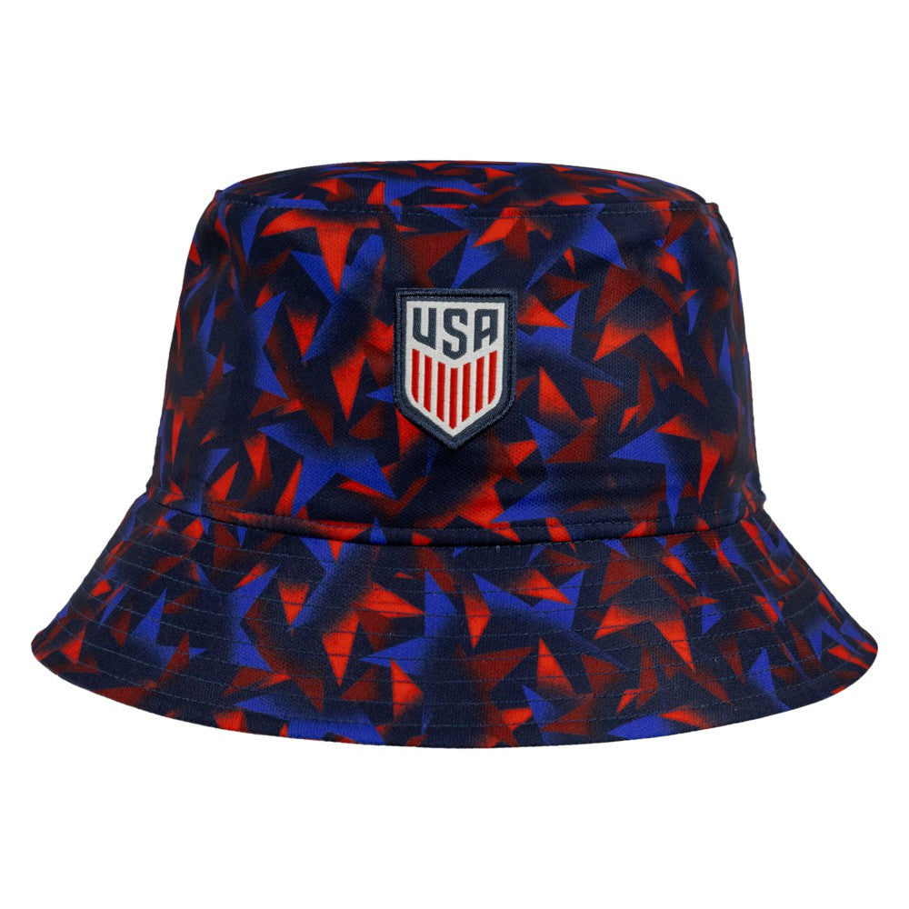 USMNT Unisex Star Dri-FIT Bucket Hat for sale - Red 