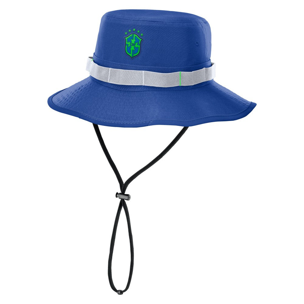 Brazil National Team Unisex Apex Boonie Performance Bucket Hat for sale - Royal 