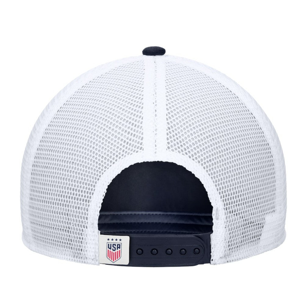 USWNT Unisex Rise Trucker Adjustable Hat on sale - Navy 