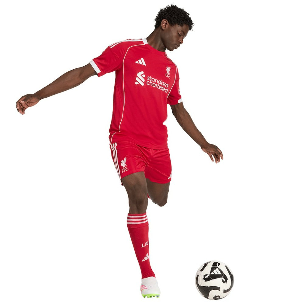 Liverpool 2025/26 Home AEROREADY Replica Shorts Discount - Red 
