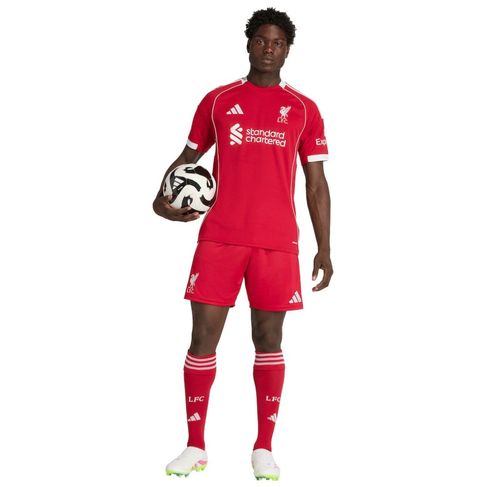 Liverpool 2025/26 Home AEROREADY Replica Shorts Discount - Red 