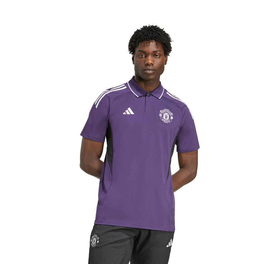 Manchester United 2025/26 Training Polo Discount - Purple 