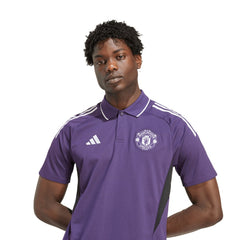 Manchester United 2025/26 Training Polo Discount - Purple 
