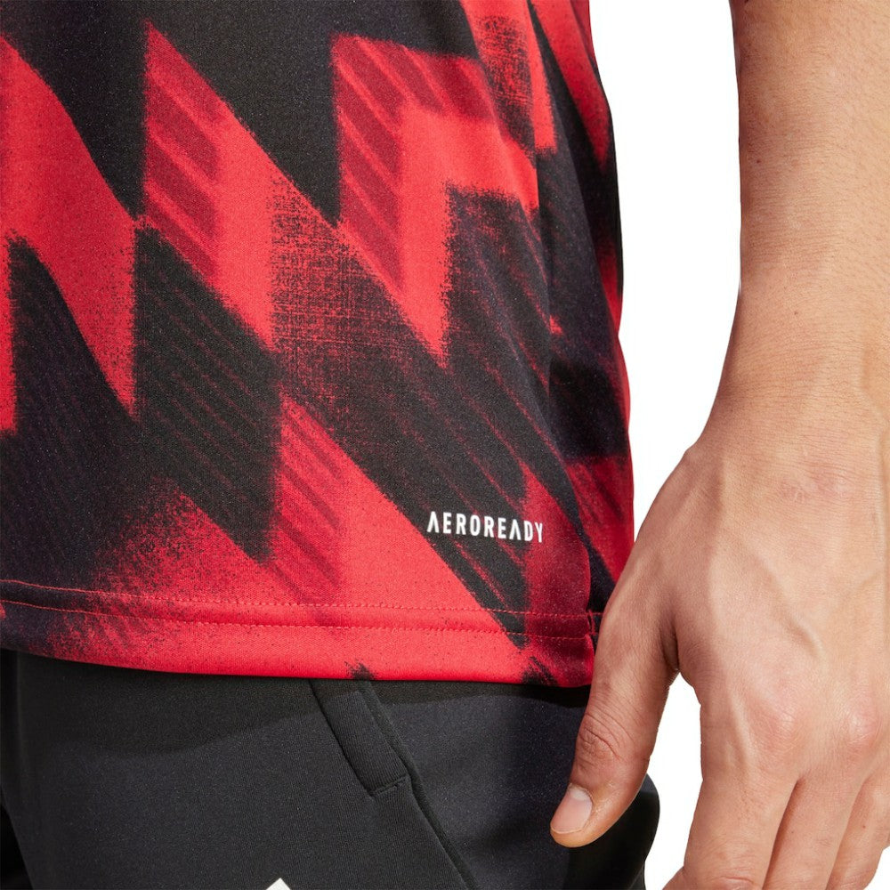 Manchester United 2025/26 AEROREADY Pre-Match Top Discount - Red 