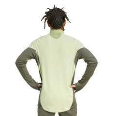 Real Madrid 2025/26 AEROREADY Raglan Quarter-Zip Training Pullover Discount - Green 