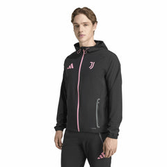 Juventus 2025/26 Tiro Vis Tech Travel Jacket Discount - Black 