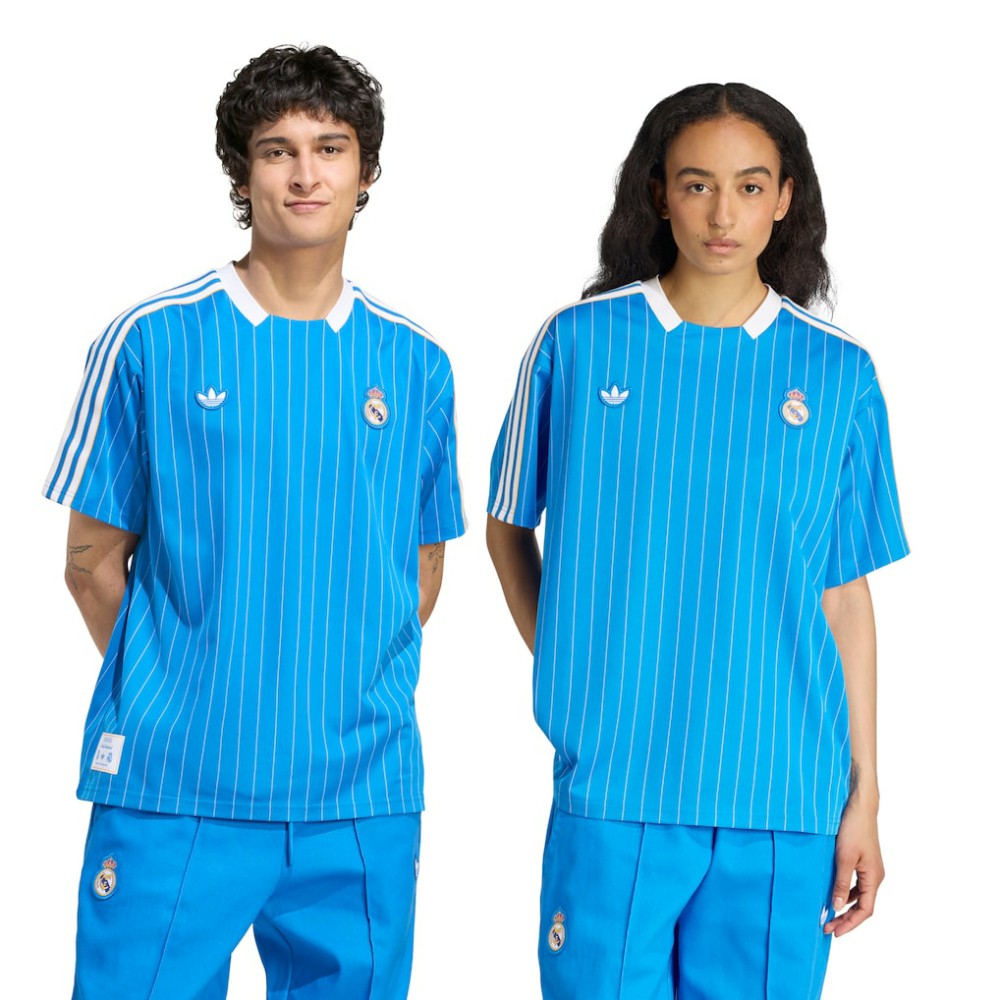 Real Madrid Unisex Terrace Icons Jersey Discount - Blue 
