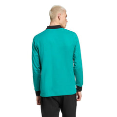 Liverpool Terrace Icons Long Sleeve Polo Discount - Green 