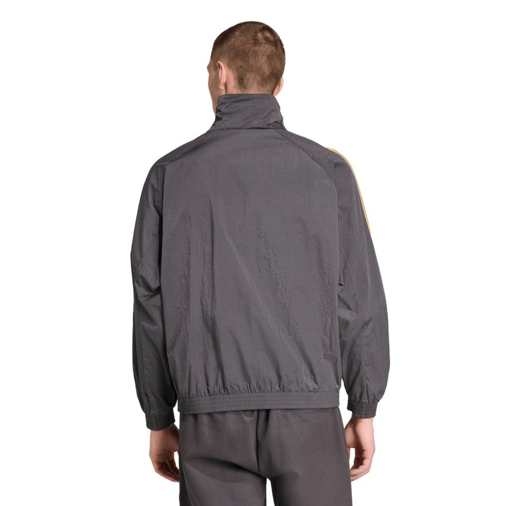 Manchester United Terrace Icons Half-Zip Jacket Discount - Gray 