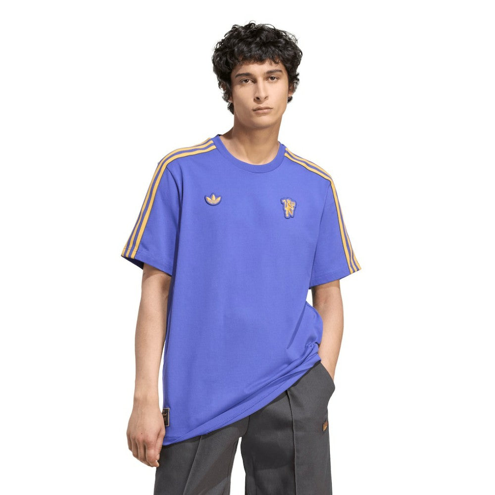 Manchester United Terrace Icons T-Shirt Discount - Purple 