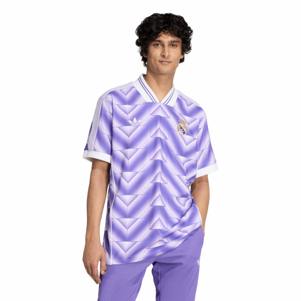 Real Madrid Unisex Lifestyler Fashion Jersey Discount - Purple 