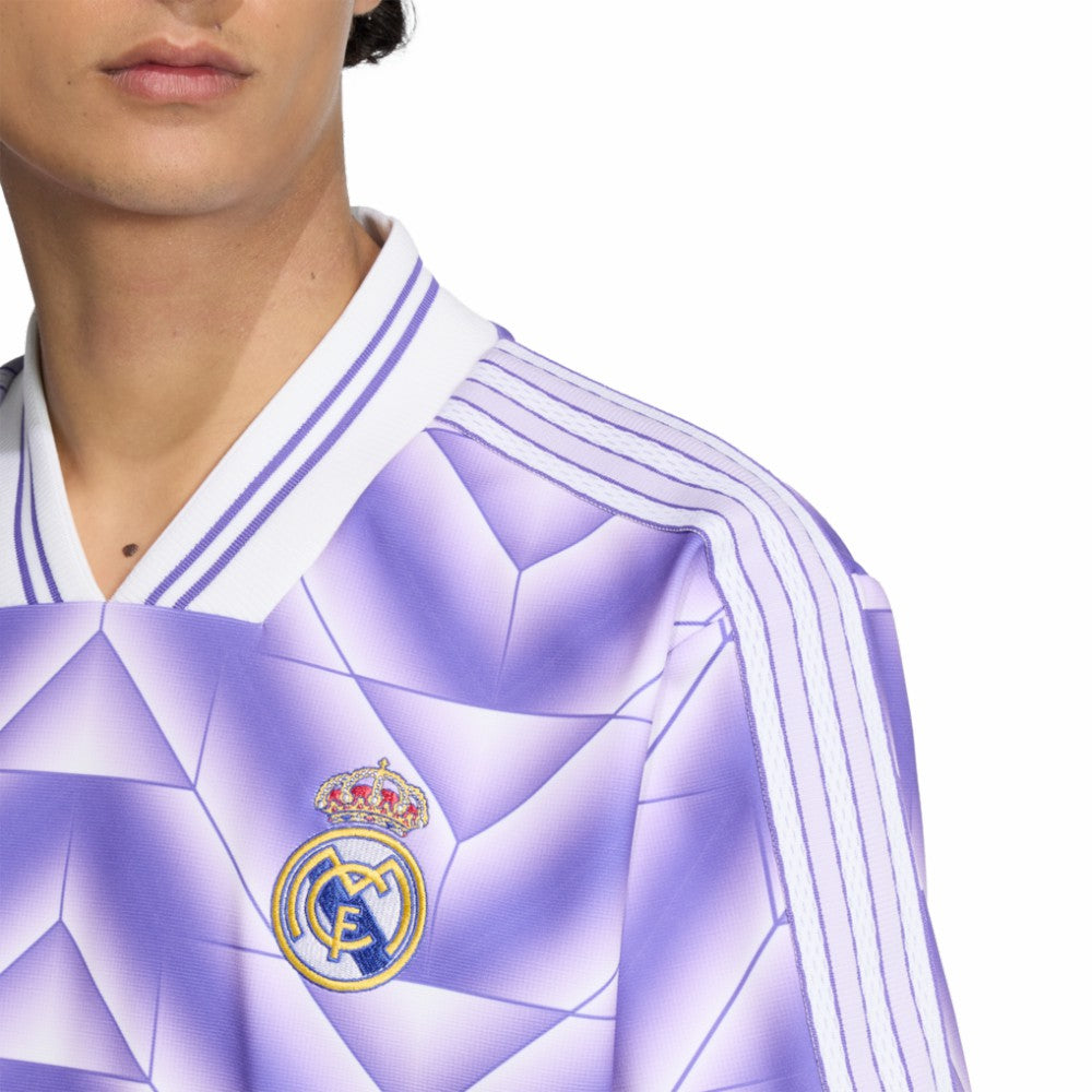 Real Madrid Unisex Lifestyler Fashion Jersey Discount - Purple 