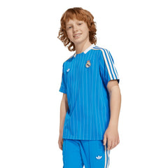 Real Madrid Youth Terrace Icons Jersey Discount - Blue 