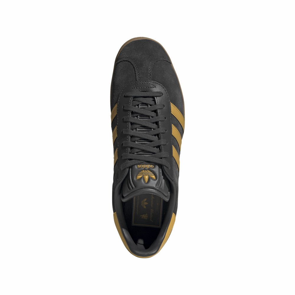 Manchester United Terrace Icons Gazelle Shoes Discount - Black 