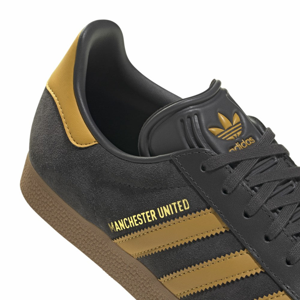 Manchester United Terrace Icons Gazelle Shoes Discount - Black 
