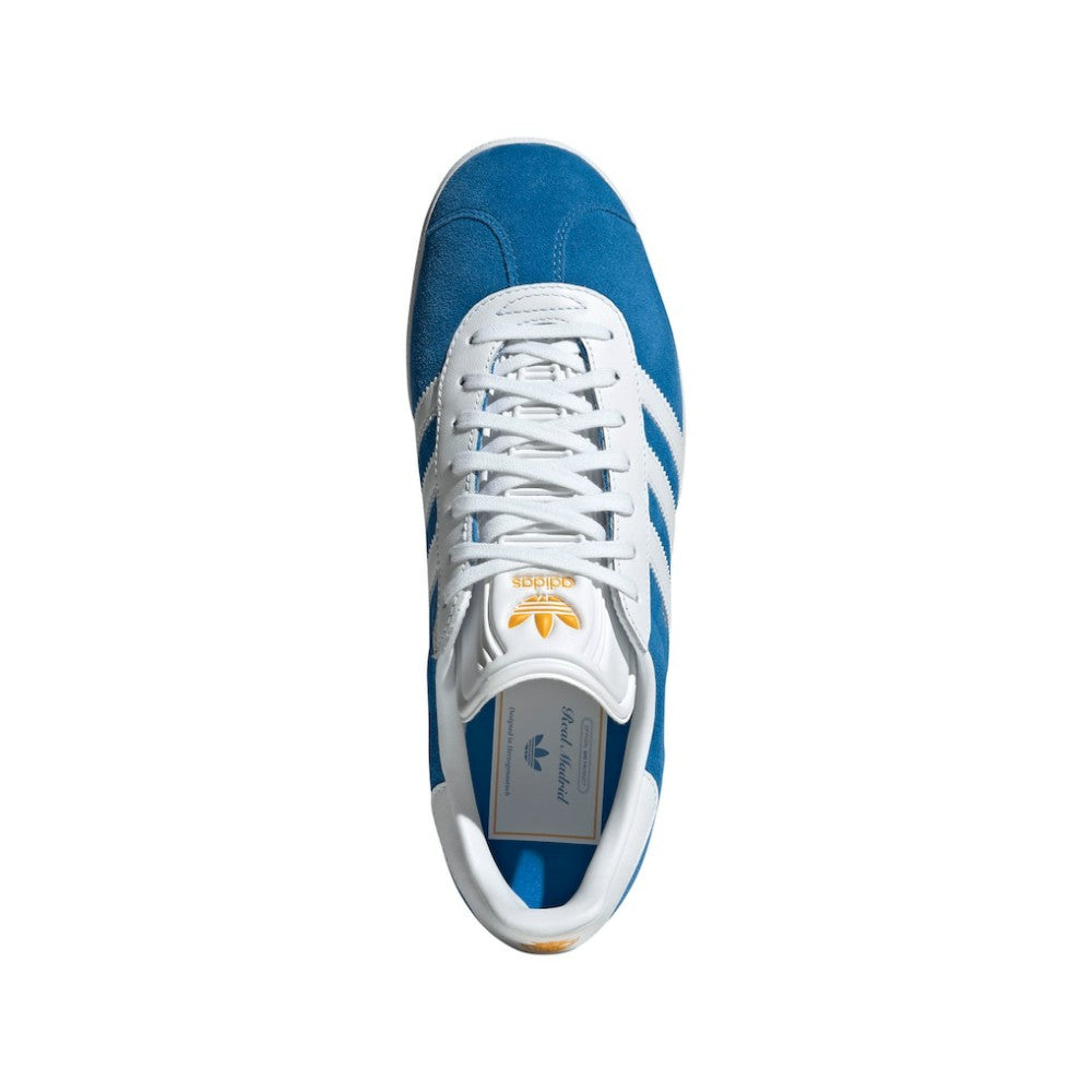 Real Madrid Terrace Icons Gazelle Shoes Discount - Blue 