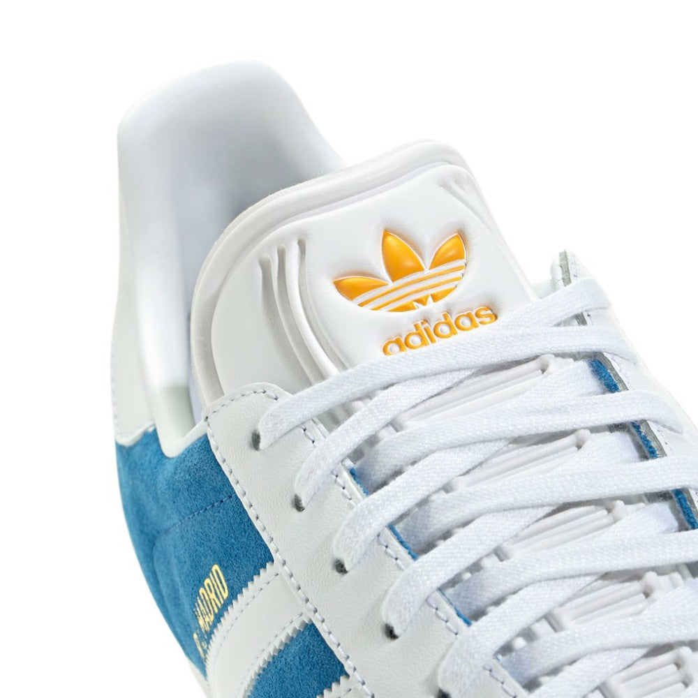 Real Madrid Terrace Icons Gazelle Shoes Discount - Blue 