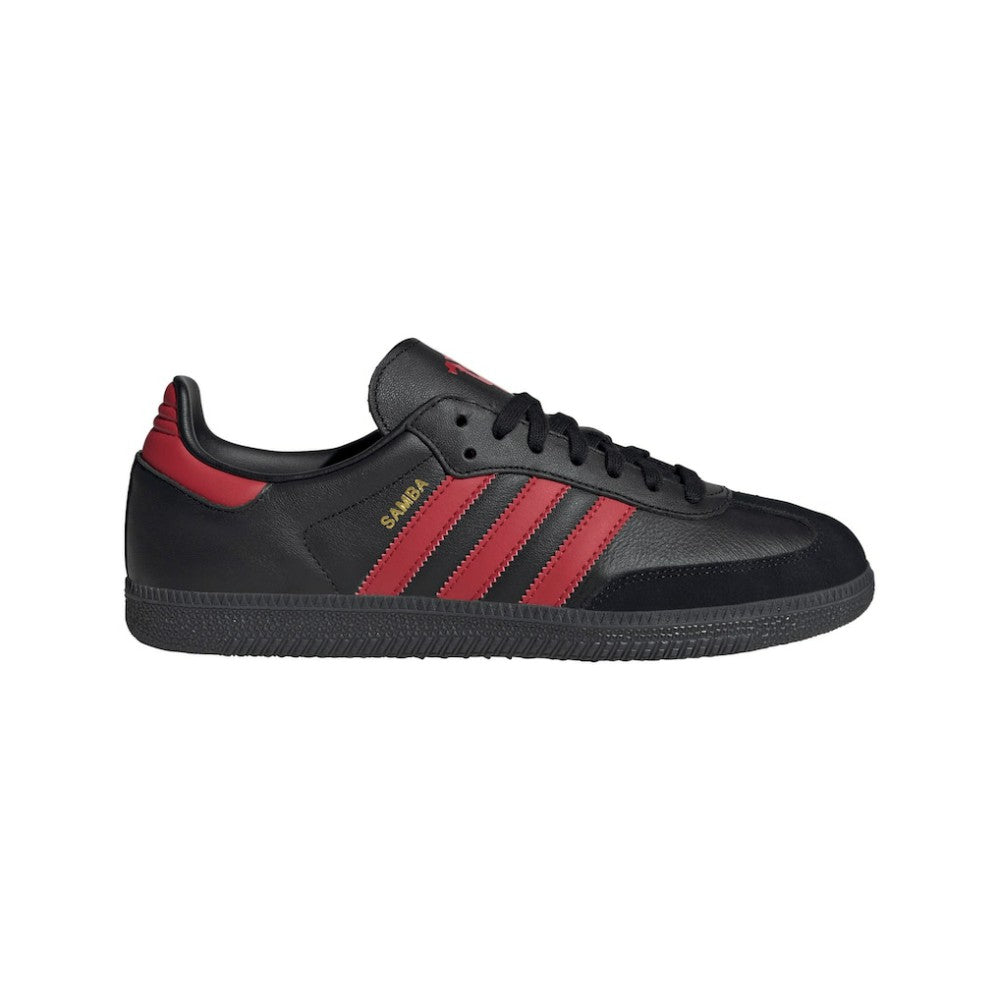 Manchester United Unisex Home Kit Team Samba Shoes Discount - Black 